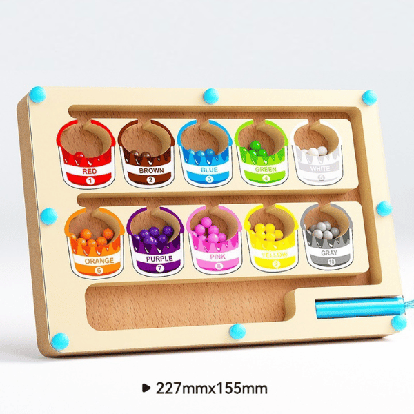 Wooden Magnetic Maze